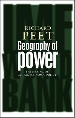 Cover of Geography of Power by Richard Peet