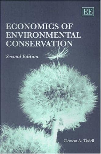 Cover of Economics of environmental conservation by C. A. Tisdell