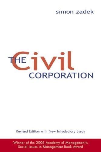 Cover of The Civil Corporation by Simon Zadek