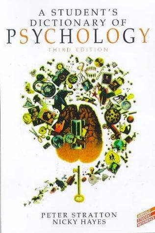 Cover of A student's dictionary of psychology by Peter Stratton