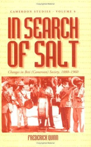 Cover of In Search of Salt by Frederick Quinn