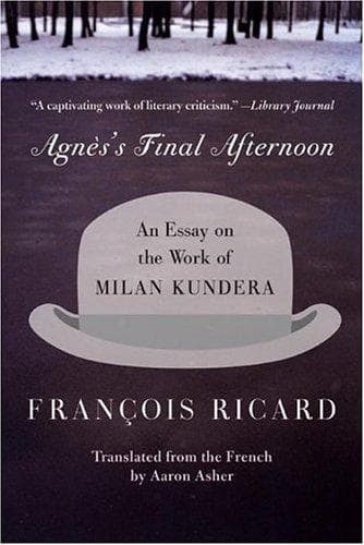 Cover of Agnes's Final Afternoon by François Ricard
