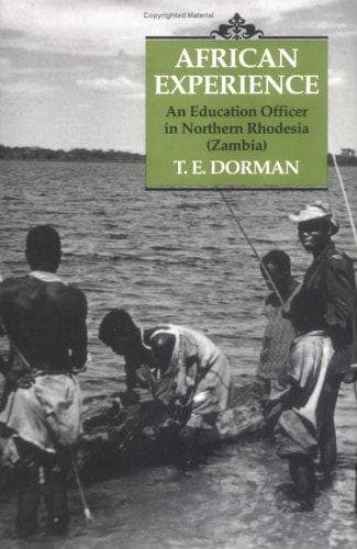 Cover of African experience by T. E. Dorman