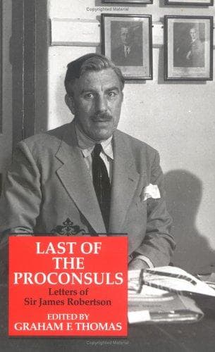 Cover of The Last of the Proconsuls by Robertson, James Sir