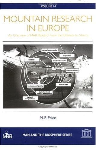 Cover of Mountain research in Europe by Martin F. Price