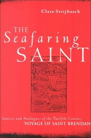 Cover of The seafaring saint by Clara Strijbosch