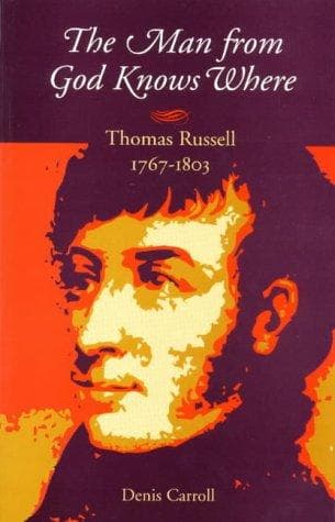 Cover of The Man from God Knows Where by Denis Carroll