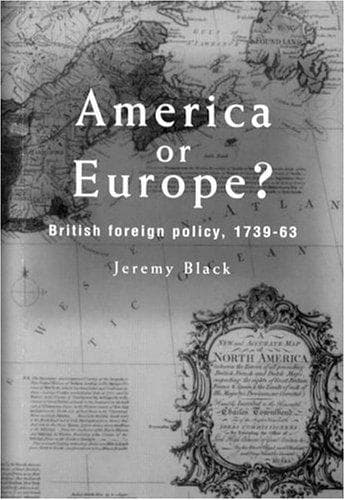 Cover of America or Europe? by Jeremy Black