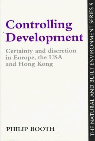 Cover of Controlling development by Booth, Philip