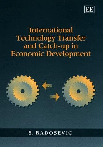 Cover of International technology transfer and catch-up in economic development by Slavo Radošević