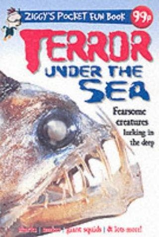 Cover of Terror Under the Sea by Clare Oliver