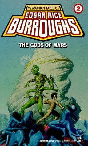 Cover of The Gods of Mars by Edgar Rice Burroughs