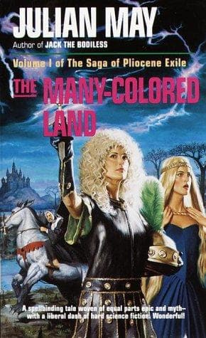 Cover of THE MANY-COLORED LAND by Julian May