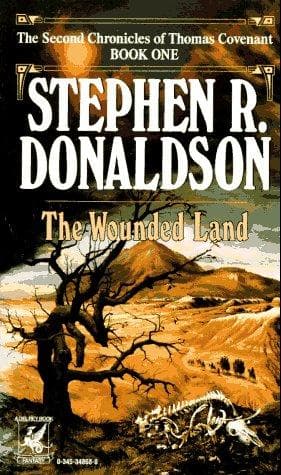 Cover of The Wounded Land by Stephen R. Donaldson