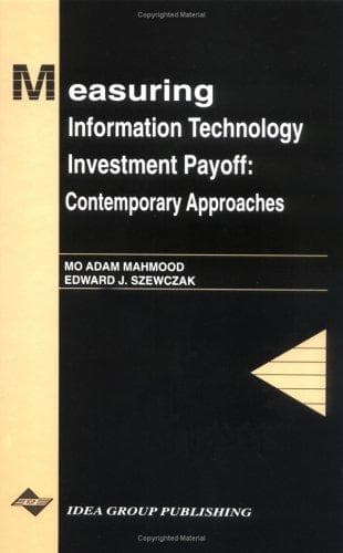 Cover of Measuring information technology investment payoff by Mo Adam Mahmood