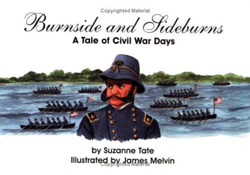Cover of Burnside and sideburns by Suzanne Tate