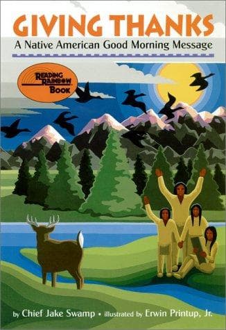 Cover of Giving Thanks by Jake Swamp