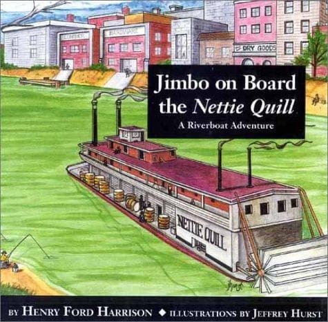 Cover of Jimbo on board the Nettie Quill by Henry Ford Harrison