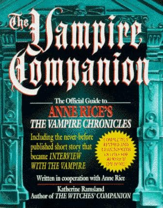 Cover of The vampire companion by Katherine M. Ramsland