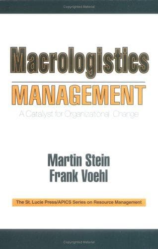 Cover of Macrologistics management by Martin Stein