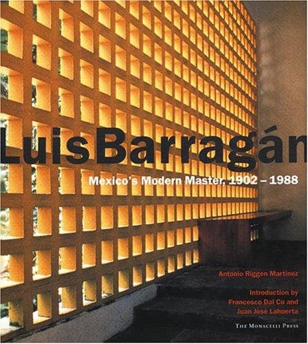 Cover of Luis Barragán by Antonio Riggen Martínez