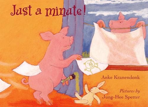 Cover of Just a minute by Anke Kranendonk
