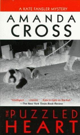 Cover of The puzzled heart by Amanda Cross