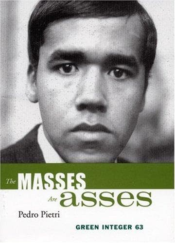 Cover of The masses are asses by Pedro Pietri