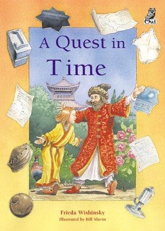 Cover of A quest in time by Frieda Wishinsky