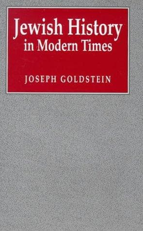 Cover of Jewish history in modern times by Yosi Goldshṭain