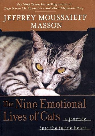 Cover of The nine emotional lives of cats by J. Moussaieff Masson