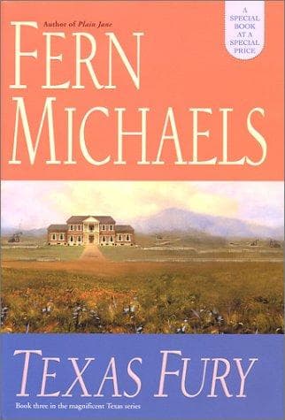 Cover of Texas Fury by Fern Michaels