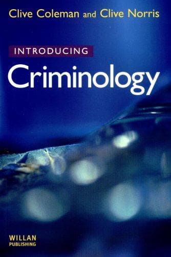 Cover of Introducing criminology by Clive Coleman