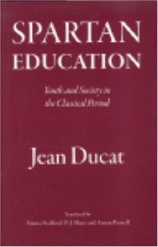 Cover of Spartan Education by Jean Ducat