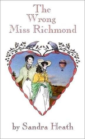 Cover of The Wrong Miss Richmond by Sandra Heath