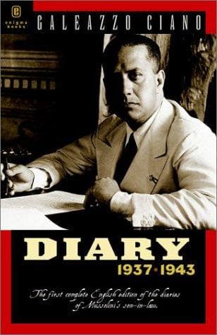 Cover of Diary, 1937-1943 by Ciano, Galeazzo conte