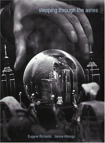 Cover of Stepping through the ashes by Eugene Richards