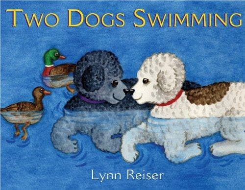 Cover of Two dogs swimming by Lynn Reiser