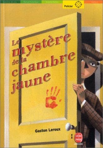 Cover of Le Mystère de la Chambre Jaune by Gaston Leroux