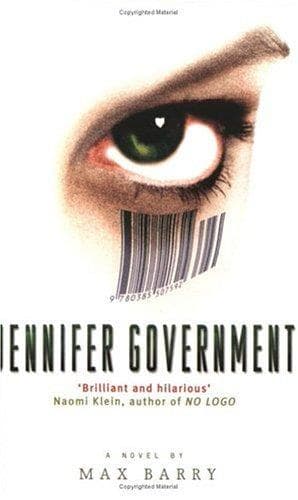 Cover of Jennifer Government by Max Barry