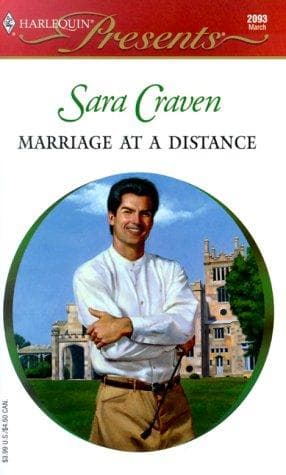 Cover of Marriage at a Distance by Sara Craven
