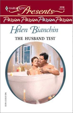 Cover of Husband Test (Presents Passion) by Helen Bianchin