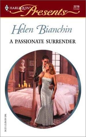 Cover of A Passionate Surrender by Helen Bianchin