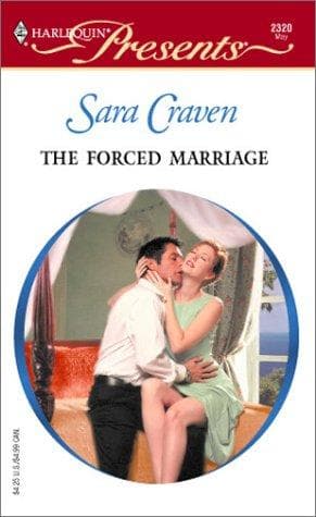 Cover of The forced marriage by Sara Craven