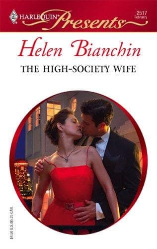 Cover of The High-Society Wife by Helen Bianchin
