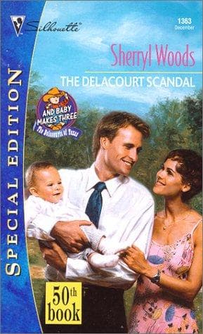 Cover of Delacourt Scandal by Sherryl Woods