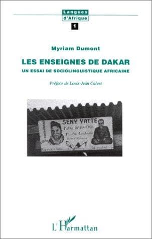 Cover of Les enseignes de Dakar by Myriam Dumont