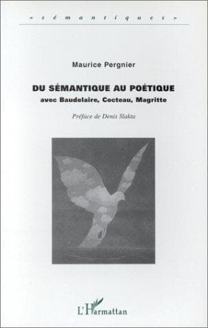 Cover of Du sémantique au poétique by M. Pergnier