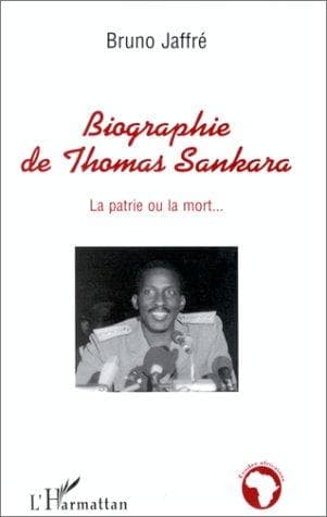 Cover of Biographie de Thomas Sankara by Bruno Jaffré