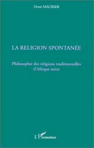 Cover of La religion spontanée by Henri Maurier